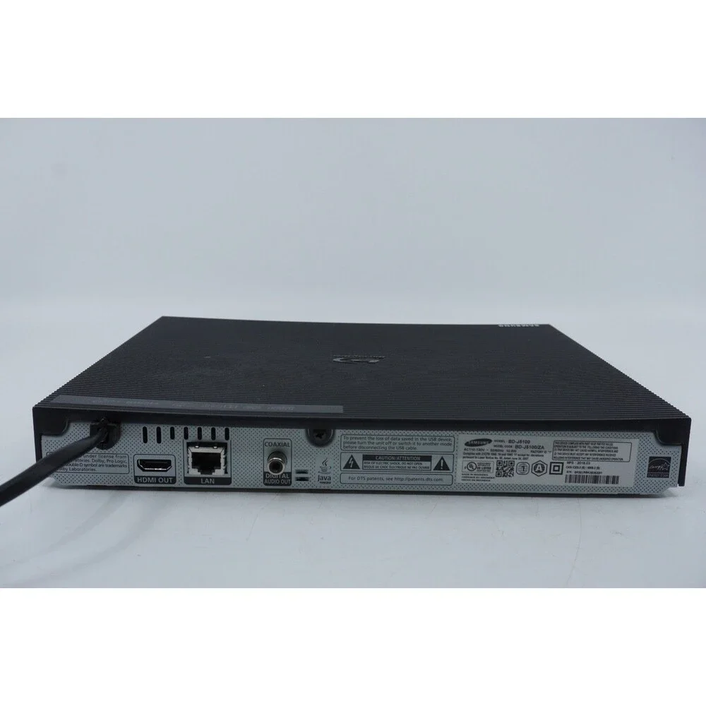 Samsung BD-J5100 Blu-ray DVD Player HDMI No Remote Tested Working